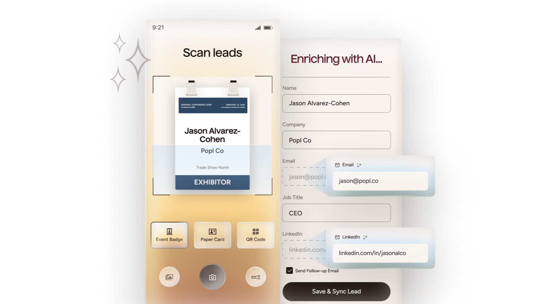 Popl Universal Badge Scanner